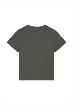 Футболка с принтом watapparel, хаки