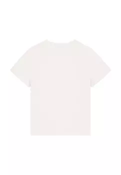 Футболка с принтом watapparel, молочный