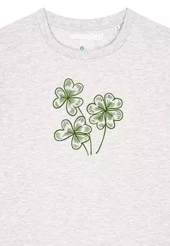 Футболка с принтом watapparel, серый