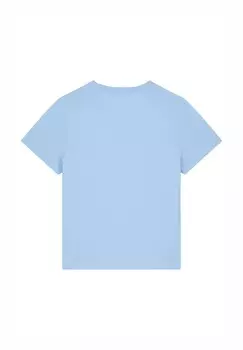 Футболка с принтом watapparel, светло-голубой