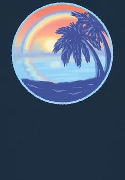 Футболка с принтом watapparel, темно-синий