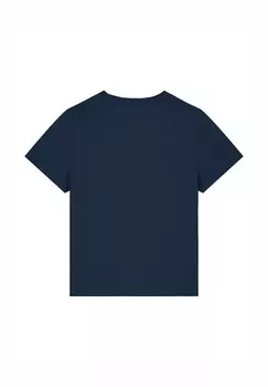 Футболка с принтом watapparel, темно-синий