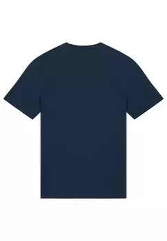 Футболка с принтом watapparel, темно-синий