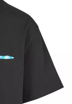 Футболка с принтом Water Signature Karl Kani, черная