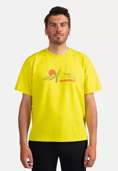 Футболка с принтом WATERFALL Rossignol, зеленый