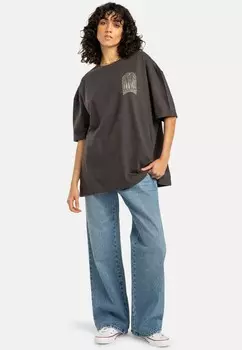 Футболка с принтом WE ARE DREAMING Billabong, коричневый