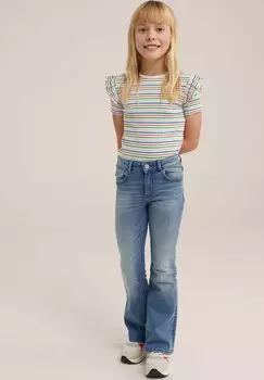 Футболка с принтом WE Fashion, белая