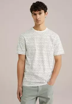 Футболка с принтом WE Fashion, белый