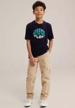 Футболка с принтом WE Fashion, цвет blue