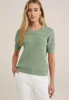 Футболка с принтом WE Fashion, цвет green