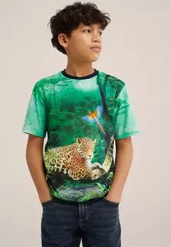 Футболка с принтом WE Fashion, цвет multi coloured