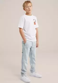 Футболка с принтом WE Fashion, цвет white