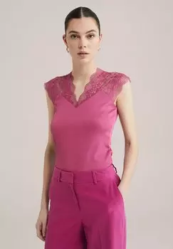 Футболка с принтом WE Fashion, фиолетовый