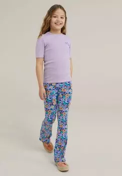 Футболка с принтом We Fashion, сиренево-фиолетовый