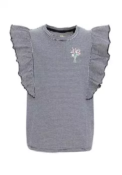 Футболка с принтом WE Fashion, темно-синий