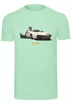 Футболка с принтом Weekend Wolf Mister Tee, цвет neo mint