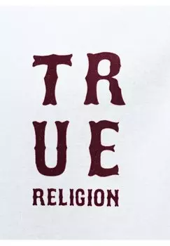 Футболка с принтом WESTERN FLOCK True Religion, белый
