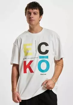 Футболка с принтом WESTLAKE ecko unltd., белый