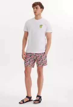 Футболка с принтом WESTMARK LONDON, цвет white green