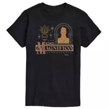 Футболка с принтом Wish King Magnico для мужчин Disney, черный