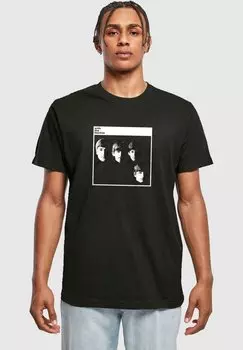 Футболка с принтом WITH THE BEATLES Merchcode, цвет black