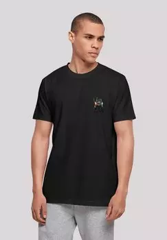 Футболка с принтом WIZARD CAT TEE F4NT4STIC, цвет schwarz
