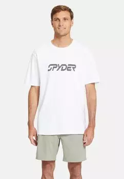 Футболка с принтом WORDMARCK Spyder, белый