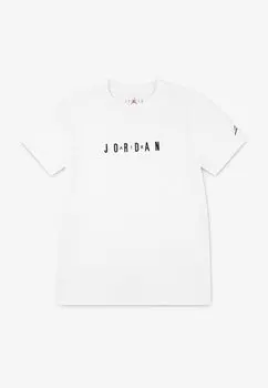 Футболка с принтом WORDMARK CREW UNISEX Jordan, белый
