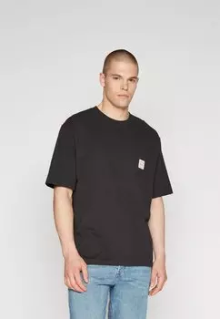 Футболка с принтом Workwear Tee Levi's, цвет meteorite