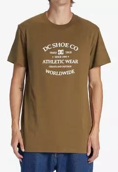 Футболка с принтом WORLD RENOWED DC Shoes, черный