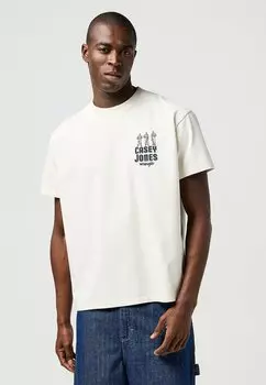 Футболка с принтом Wrangler, белый