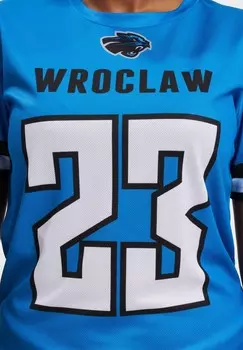 Футболка с принтом WROCLAW PANTHERS FAN DEF, синий