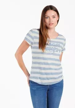 Футболка с принтом WT DELTA ROUND Key Largo, светло-голубой