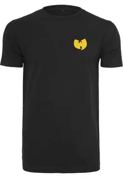 Футболка с принтом WU-WEAR FRONT-BACK TEE Mister Tee, черный