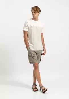 Футболка с принтом XUNTOS KAFT, белый