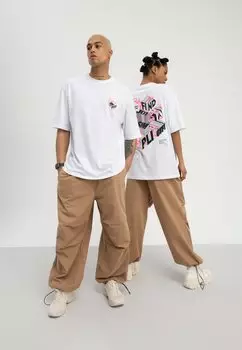 Футболка с принтом YOURTURN, белый