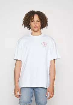 Футболка с принтом YOURTURN, белый