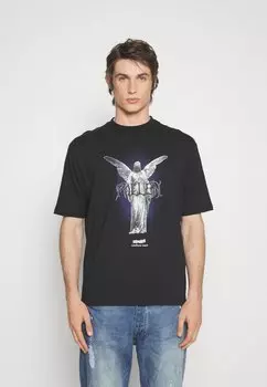 Футболка с принтом YOURTURN, черный