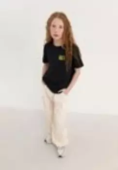 Футболка с принтом Yourturn Kids, черный