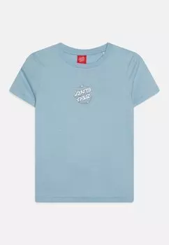 Футболка с принтом YOUTH GLINT DOT UNISEX Santa Cruz, цвет sky blue