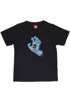 Футболка с принтом YOUTH SCREAMING HAND Santa Cruz, черный