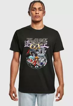 Футболка с принтом YU-GI-OH! - GX Merchcode, черный