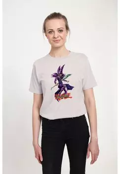 Футболка с принтом YU-GI-OH YU-GI-OH! DARK MAGICIAN Henry Tiger, песочный