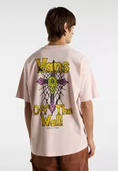 Футболка с принтом Z LEGACY LOOSE FIT Vans, розовый