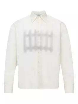 Футболка с принтом «Забор» JW Anderson, нейтральный