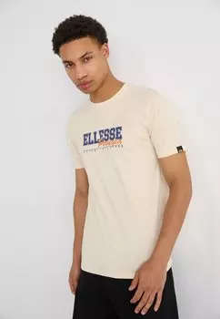 Футболка с принтом ZAGDA Ellesse, цвет off white