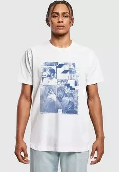Футболка с принтом ZAYN - VTG Merchcode, белый
