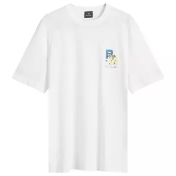 Футболка с принтом «Зебра» Paul Smith, белый