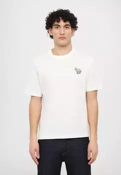 Футболка с принтом ZEBRA PUFF PS Paul Smith, белый