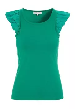 Футболка с принтом ZELMA Dea Kudibal, зеленый